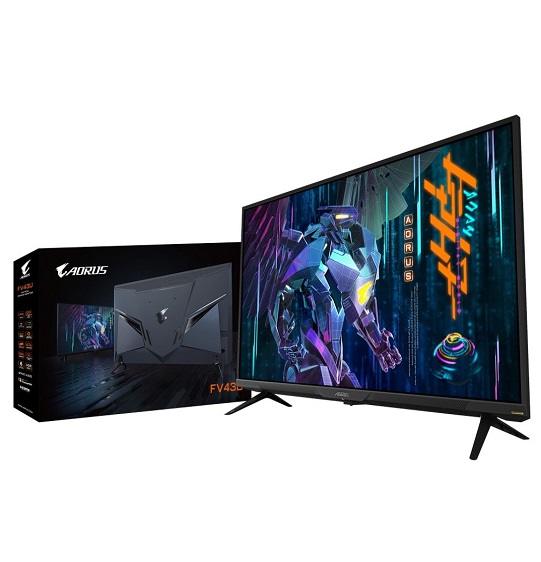 Gigabyte AORUS FV43U 43″ 16:9 4K Quantum Dot 144 Hz HDR VA Gaming